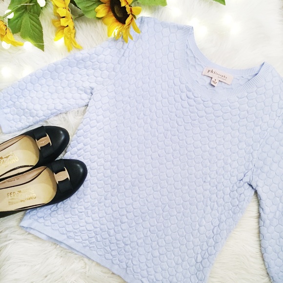 Philosophy Tops - Beautiful Top,  3/4 sleeves - Philosophy - size S